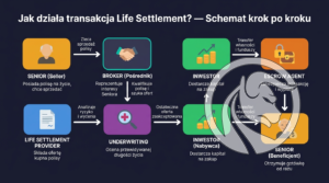 Schemat transakcji Life Settlement