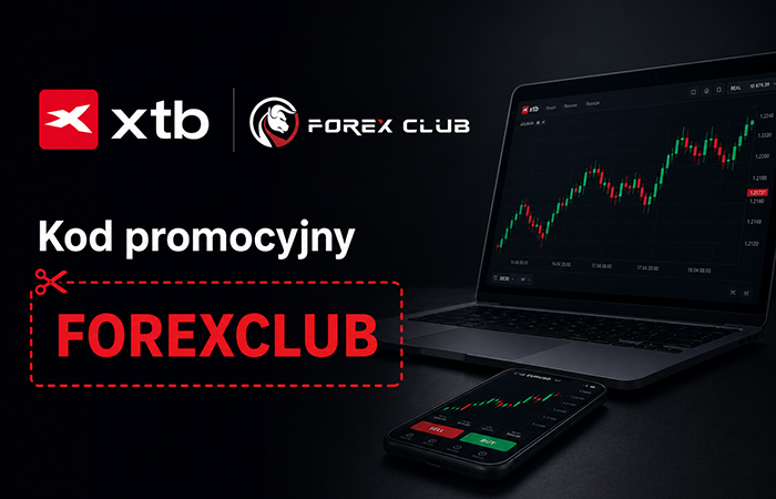 Kod promocyjny XTB 2026: FOREXCLUB – co daje i gdzie go wpisać?