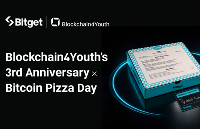 Bitget świętuje 3. rocznicę Blockchain4Youth kampanią z okazji Bitcoin Pizza Day
