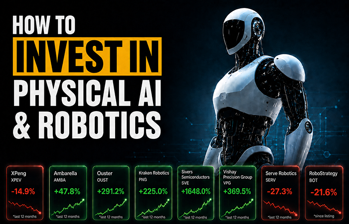 Physical AI i robotyka – kolejny etap hossy AI? Oto 8 spółek, które mogą zyskać