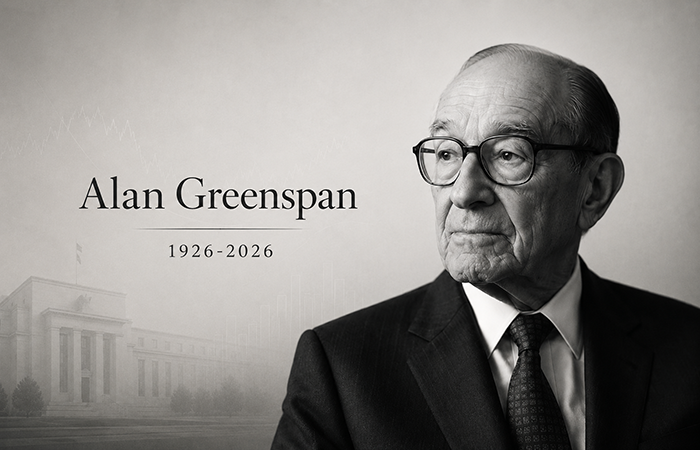 Alan Greenspan nie żyje. Legendarny szef Fed miał 100 lat