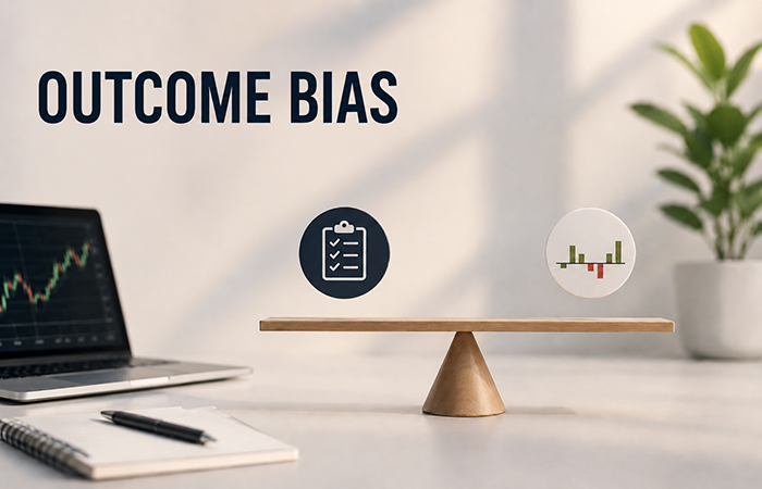 Błąd rezultatu (Outcome Bias) – Gdy zła decyzja daje zysk na rynku