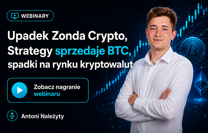 Upadek Zonda Crypto, Strategy sprzedaje BTC, spadki na rynku kryptowalut – czy to sygnały końca bessy? [VIDEO]