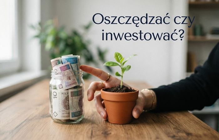 Kiedy przestać oszczędzać, a zacząć inwestować – granica między bezpieczeństwem a kosztem alternatywnym