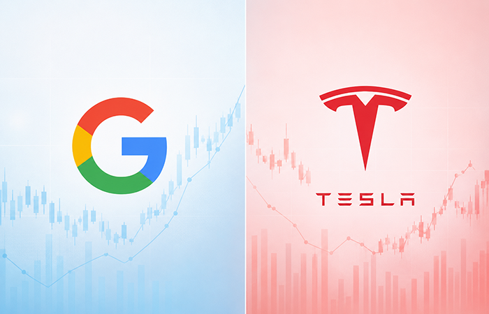 Google i Tesla – zmienność może być większa niż zwykle